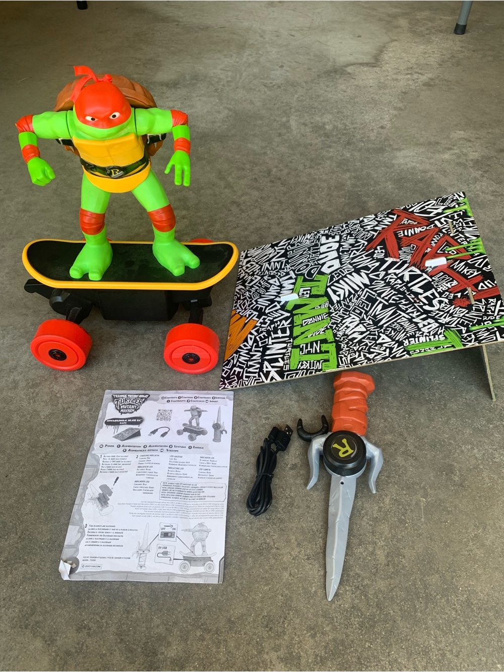 Teenage Mutant Ninja Turtle RC Skateboard